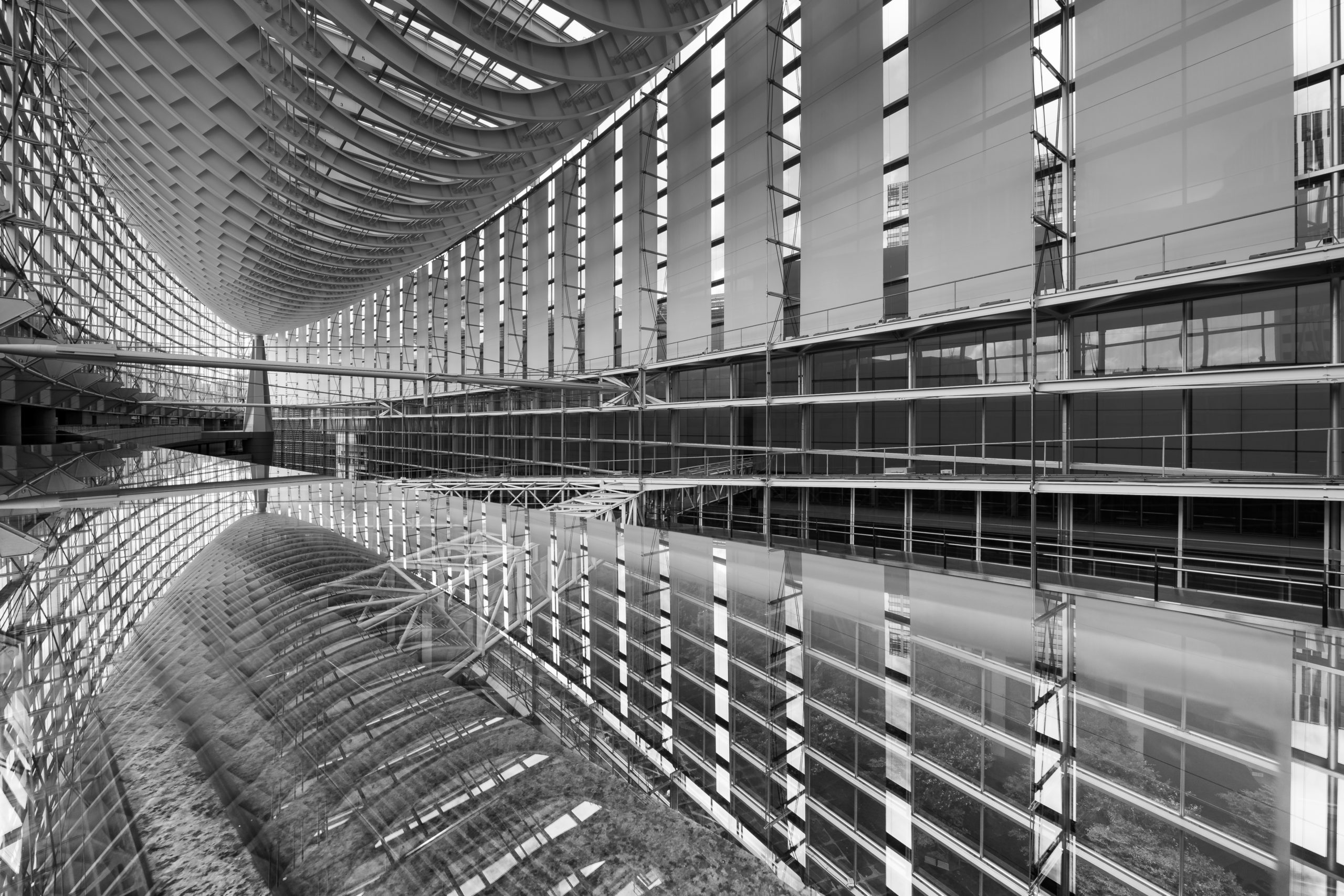 Reflection of Tokyo International Forum